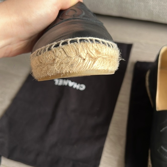 Black Chanel Espadrilles - Picture 9 of 10
